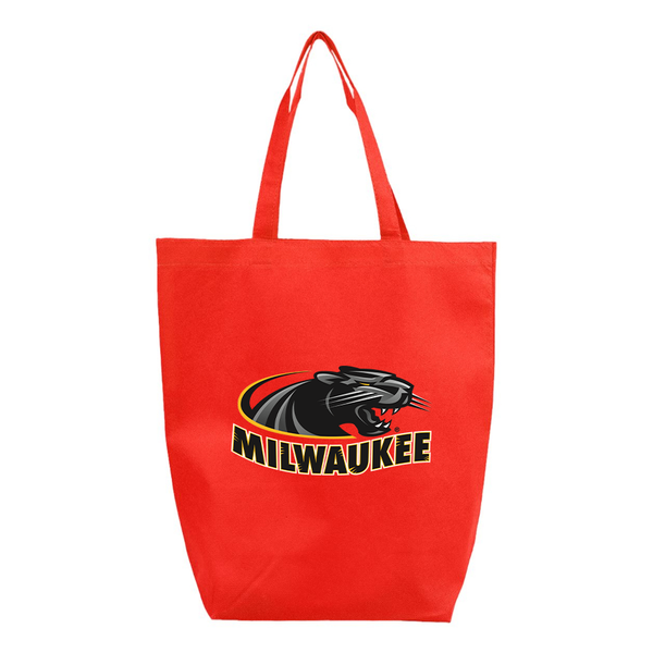 Wisconsin Milwaukee Panthers Q-Tees Non-Woven Gusset Bottom Tote