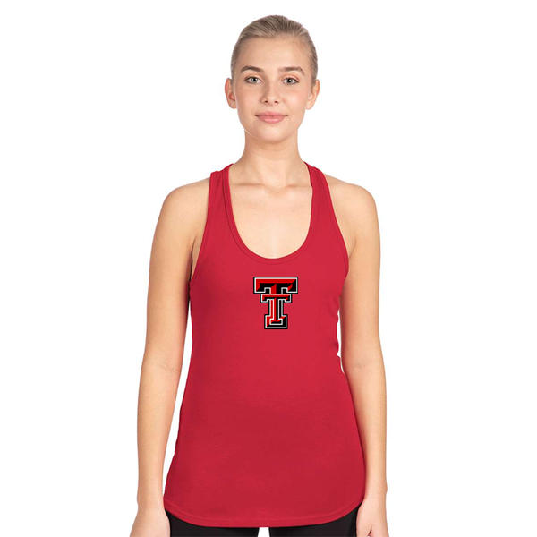 Women's Texas Tech Red Raiders  Next Level Ideal Racerback Tank