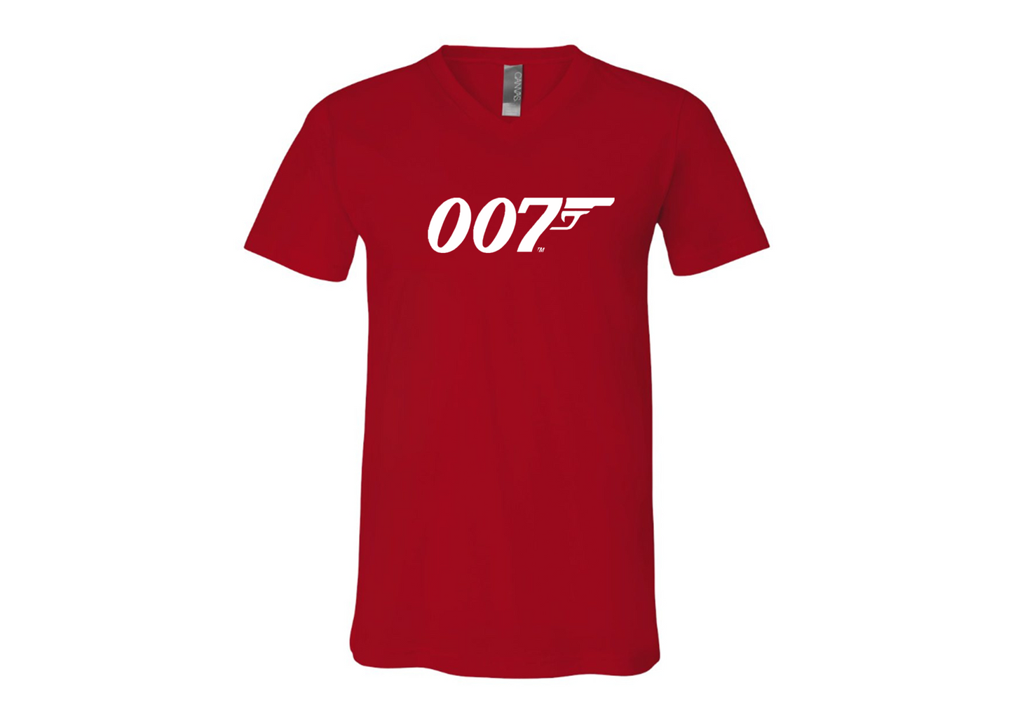 007 James Bond Movie - BELLA + CANVAS - Jersey V-Neck Tee - 3005