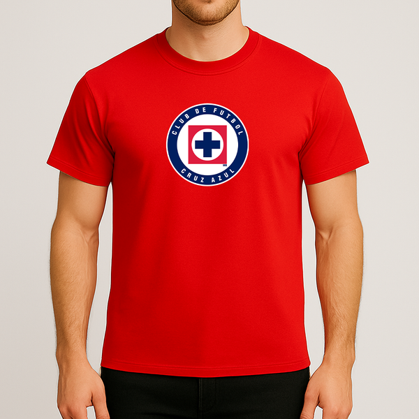 Men's Cruz Azul Football Club Cotton T-Shirt