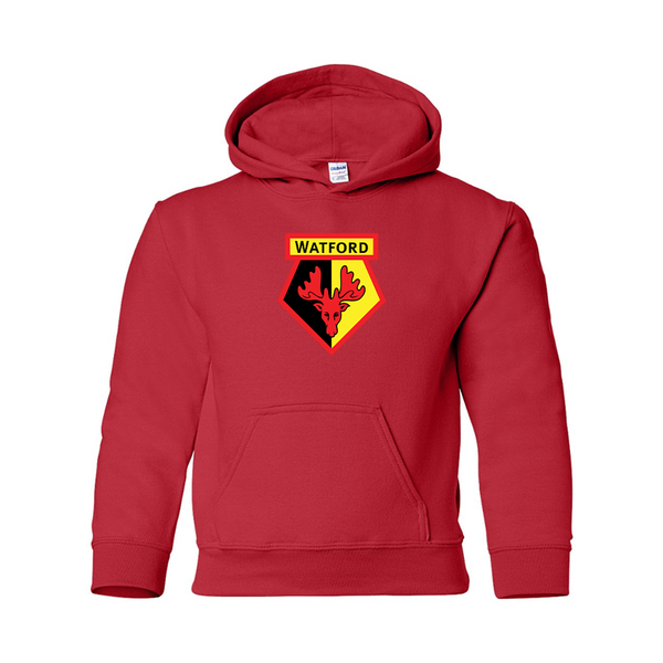 Youth  Watford Soccer  Gildan Heavy Blend  Hooded Sweatshirt