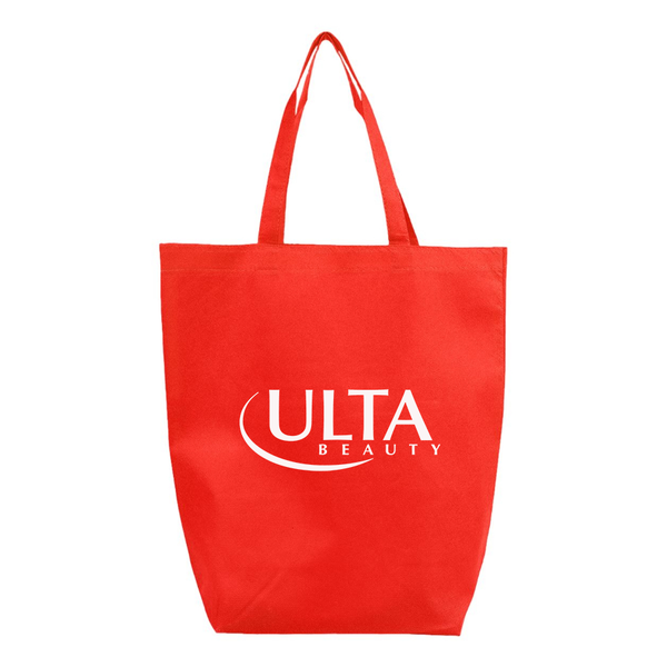 Ulta Beauty  Q-Tees Non-Woven Gusset Bottom Tote