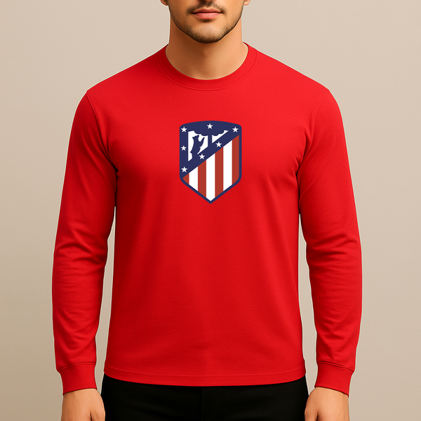 Men's Atletico Madrid FC Long Sleeve T-Shirt