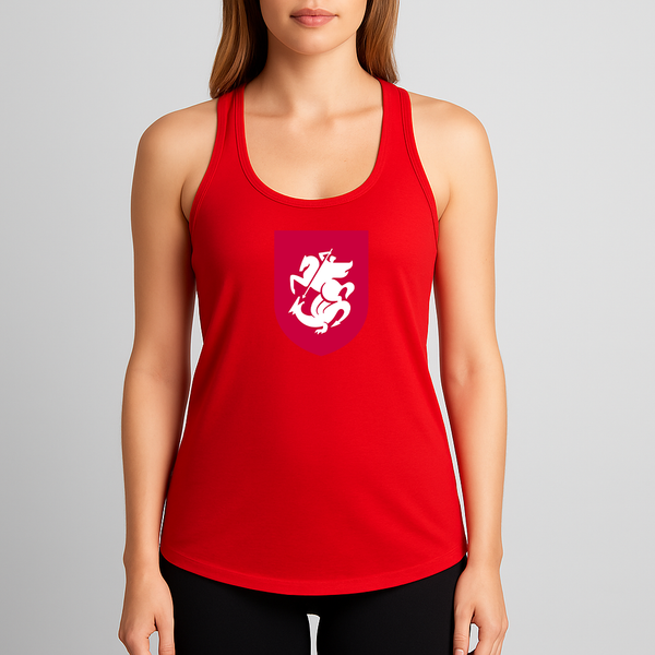 Women's Georgia National Soccer Team Racerback Tank Top