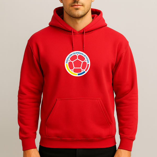 Men's Colombia National Soccer Team Pullover Hoodie