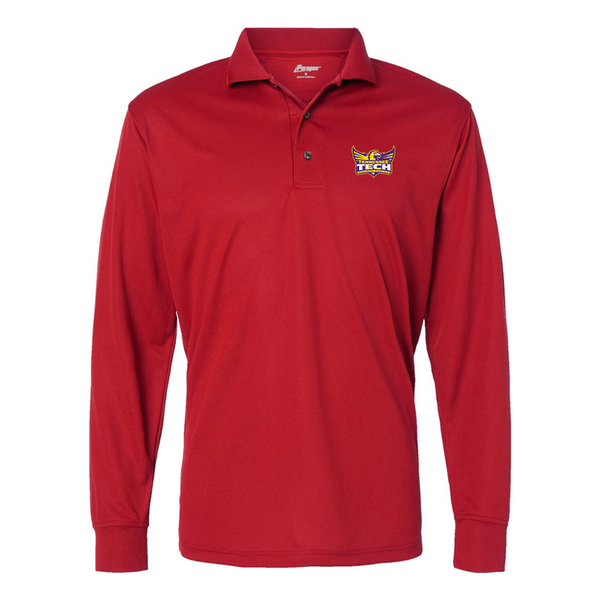 Men's  Tennessee Tech Golden Eagles Paragon Prescott Long Sleeve Polo