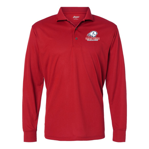 Men's  Utah Tech Trailblazers Paragon Prescott Long Sleeve Polo