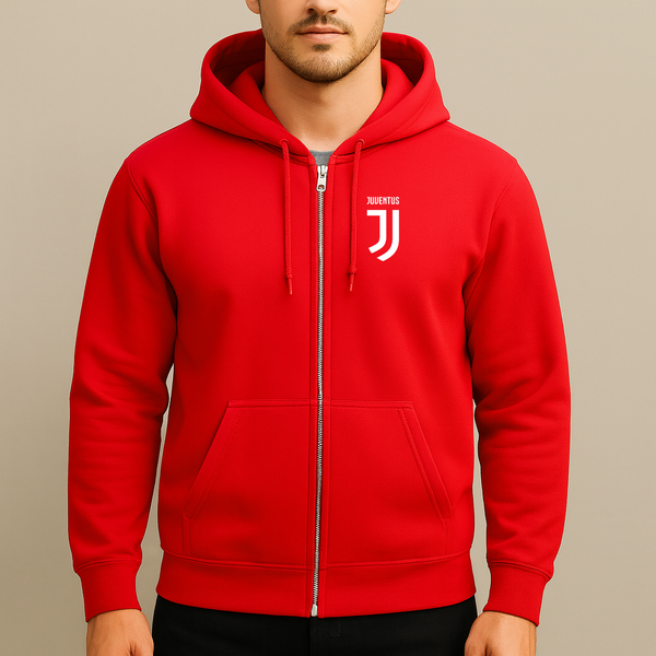 Men's Juventus Soccer Zipper Hoodie