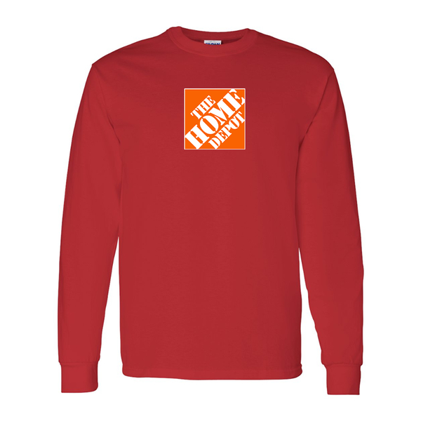 Men's The Home Depot Gildan Heavy Cotton Long Sleeve T-Shirt