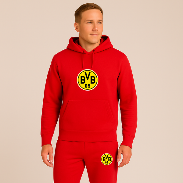 Men's Borussia Dortmund BVB FC Hoodie Joggers Set