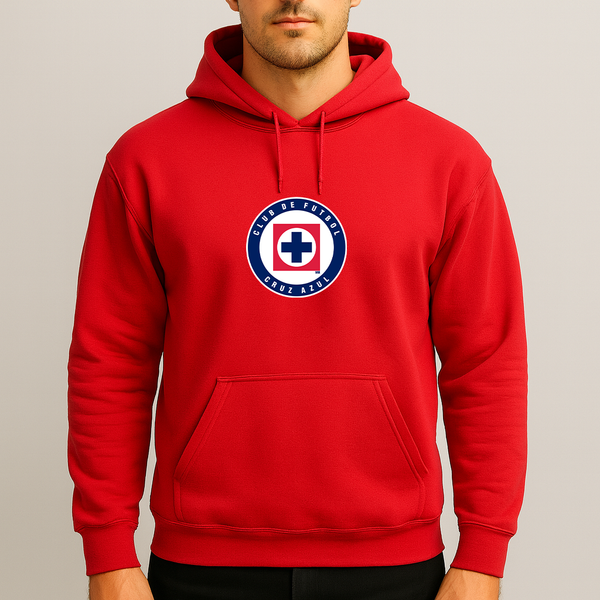 Men's Cruz Azul Football Club Pullover Hoodie