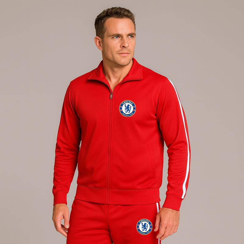 Men's Chelsea Soccer Logo Dry-Fit TrackSuit