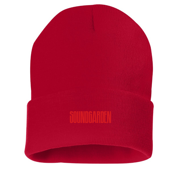 Soundgarden Logo Beanie Hat