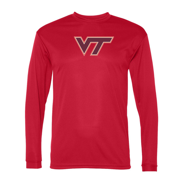 Men's Virginia Tech Hokies Performance Long Sleeve T-Shirt