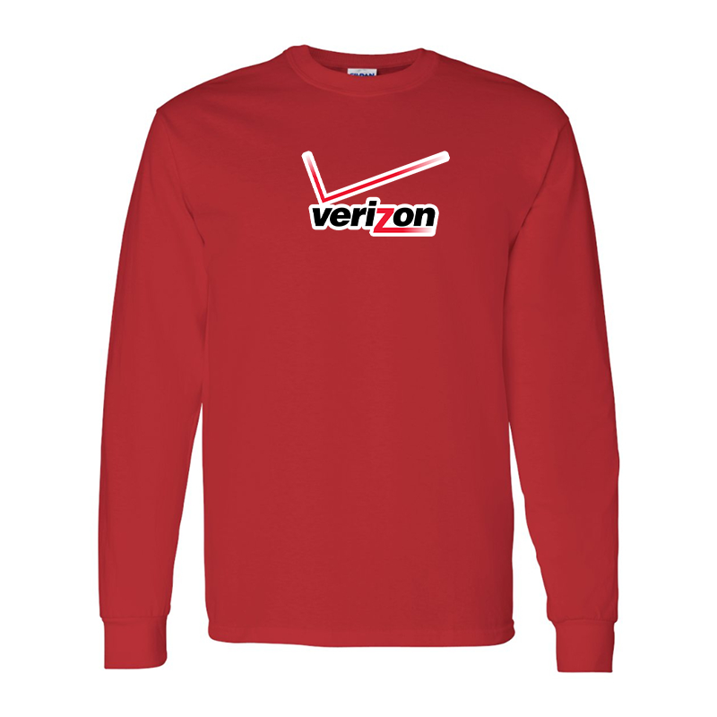 Men's Verizon Wireless Gildan Heavy Cotton Long Sleeve T-Shirt