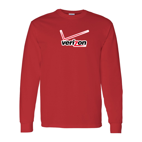 Men's Verizon Wireless Gildan Heavy Cotton Long Sleeve T-Shirt
