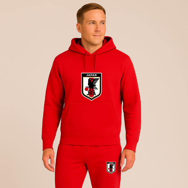 Men's Japan National Soccer Team Hoodie Joggers Set