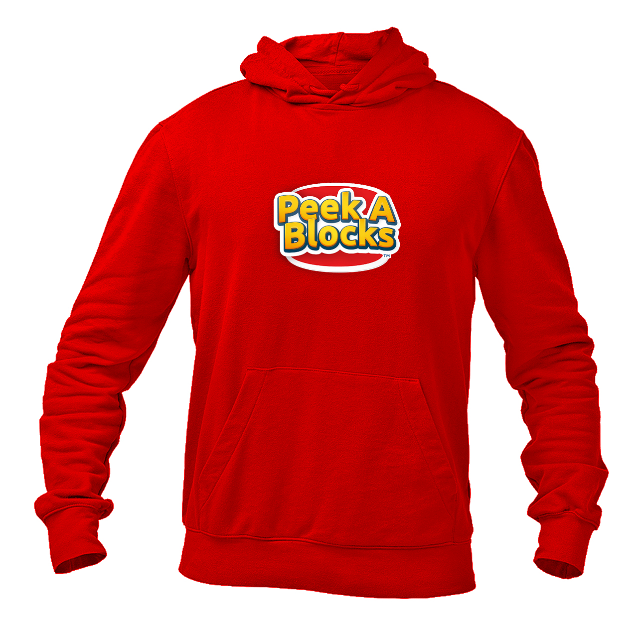 Men's Peek A Blocks Pullover Hoodie
