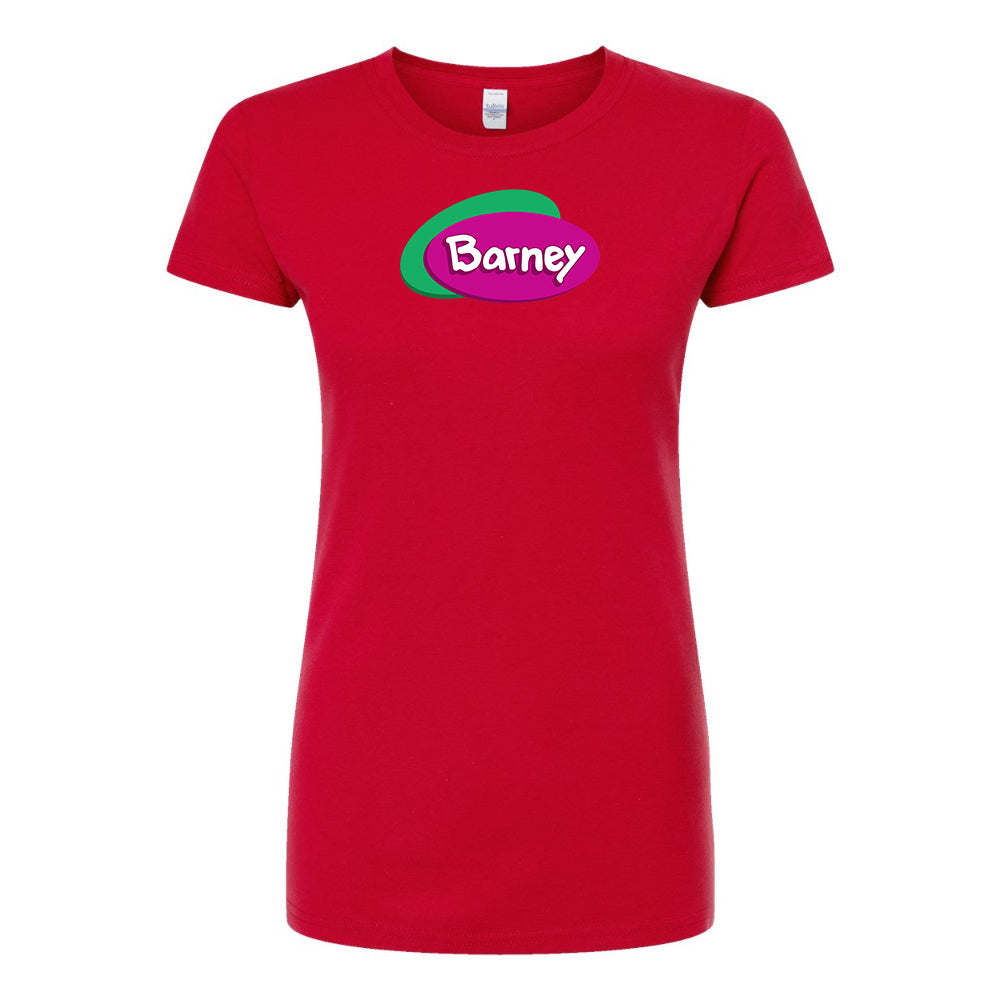 Women’s Barney Show Round Neck T-Shirt