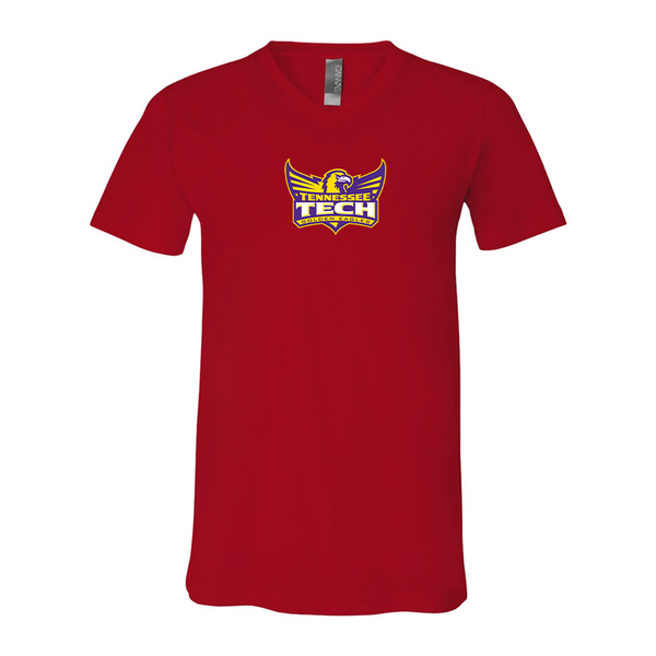 Tennessee Tech Golden Eagles BELLA  CANVAS - Jersey V-Neck T-Shirt