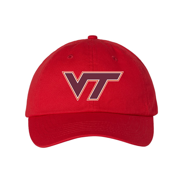 Virginia Tech Hokies Valucap Adult Bio-Washed Classic Dad Hat