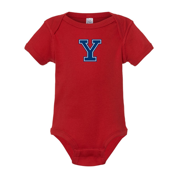 Yale Bulldogs Rabbit Skins Infant Baby Rib Bodysuit