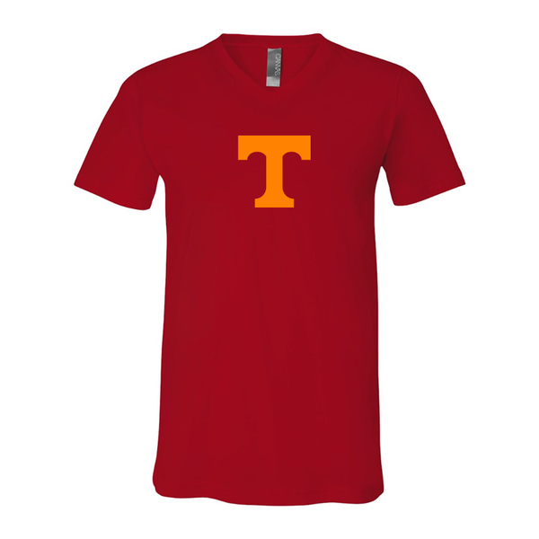 Tennessee Volunteers BELLA  CANVAS - Jersey V-Neck T-Shirt