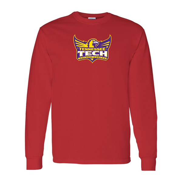 Men's Tennessee Tech Golden Eagles Gildan Heavy Cotton Long Sleeve T-Shirt