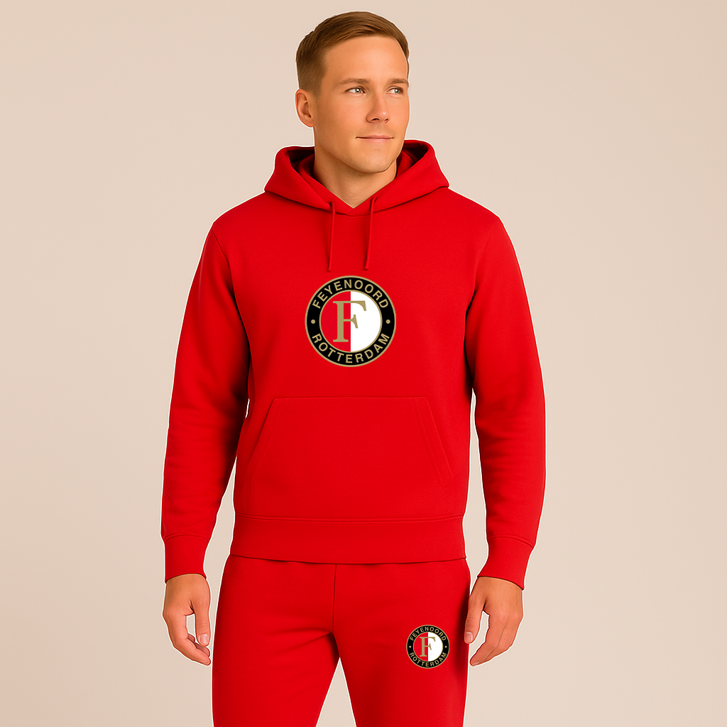 Men's Feyenoord FC Hoodie Joggers Set