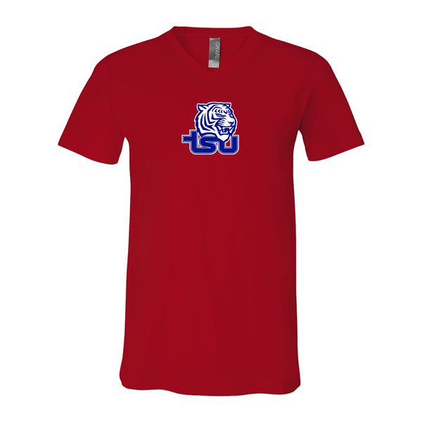 Tennessee State Tigers BELLA  CANVAS - Jersey V-Neck T-Shirt