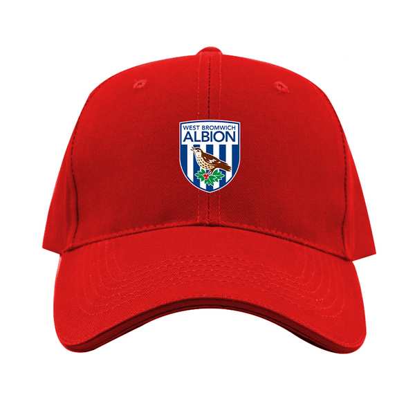 West Bromwich Albion Soccer Dad Baseball Cap Hat