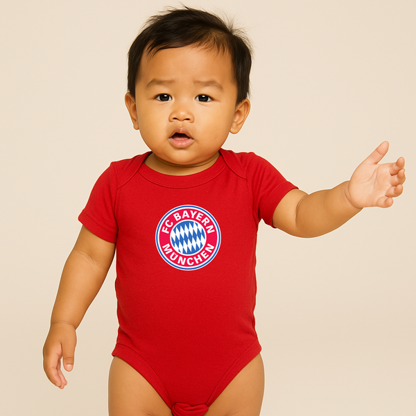 Baby F.C. Bayern Munchen Soccer Romper Onesie