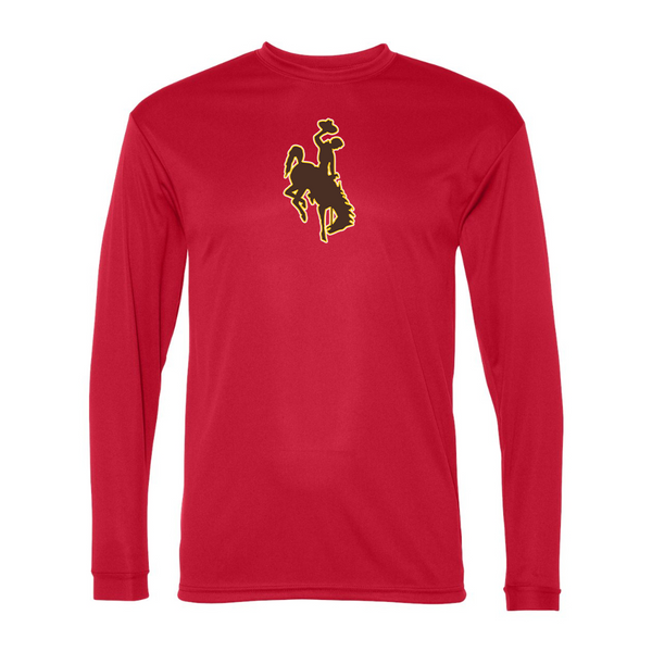 Men's  Wyoming CowboysPerformance Long Sleeve T-Shirt