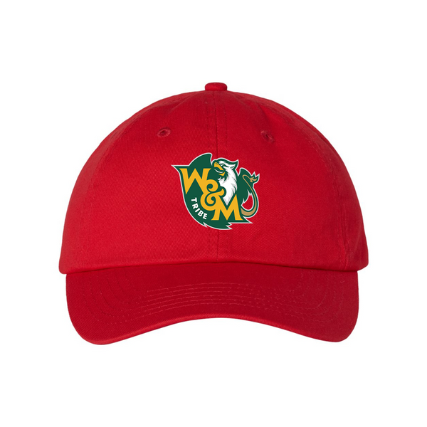 William and Mary Tribe  Valucap Adult Bio-Washed Classic Dad Hat