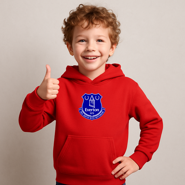 Youth Kids Everton FC  Pullover Hoodie