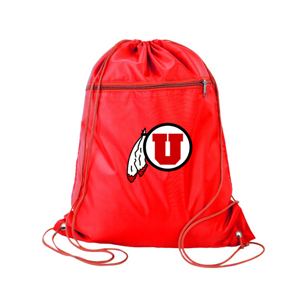 Utah Utes Q-Tees - Polyester Cinchpack