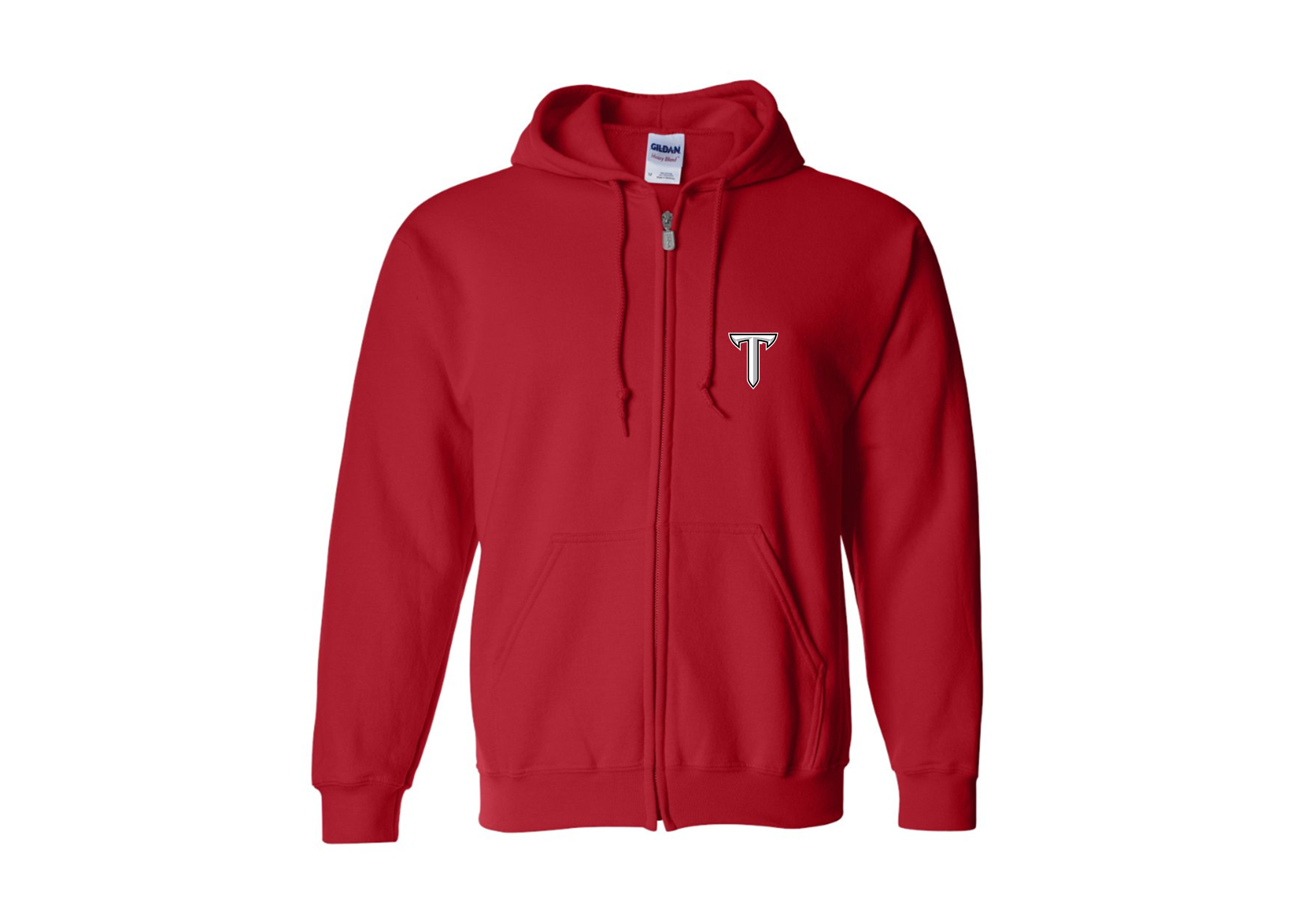 Men's Troy Trojans Zipper Hoodie