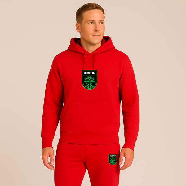 Men's Austin FC Logo Hoodie Joggers Set