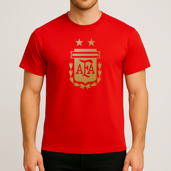 Men's Argentina Soccer Cotton T-Shirt