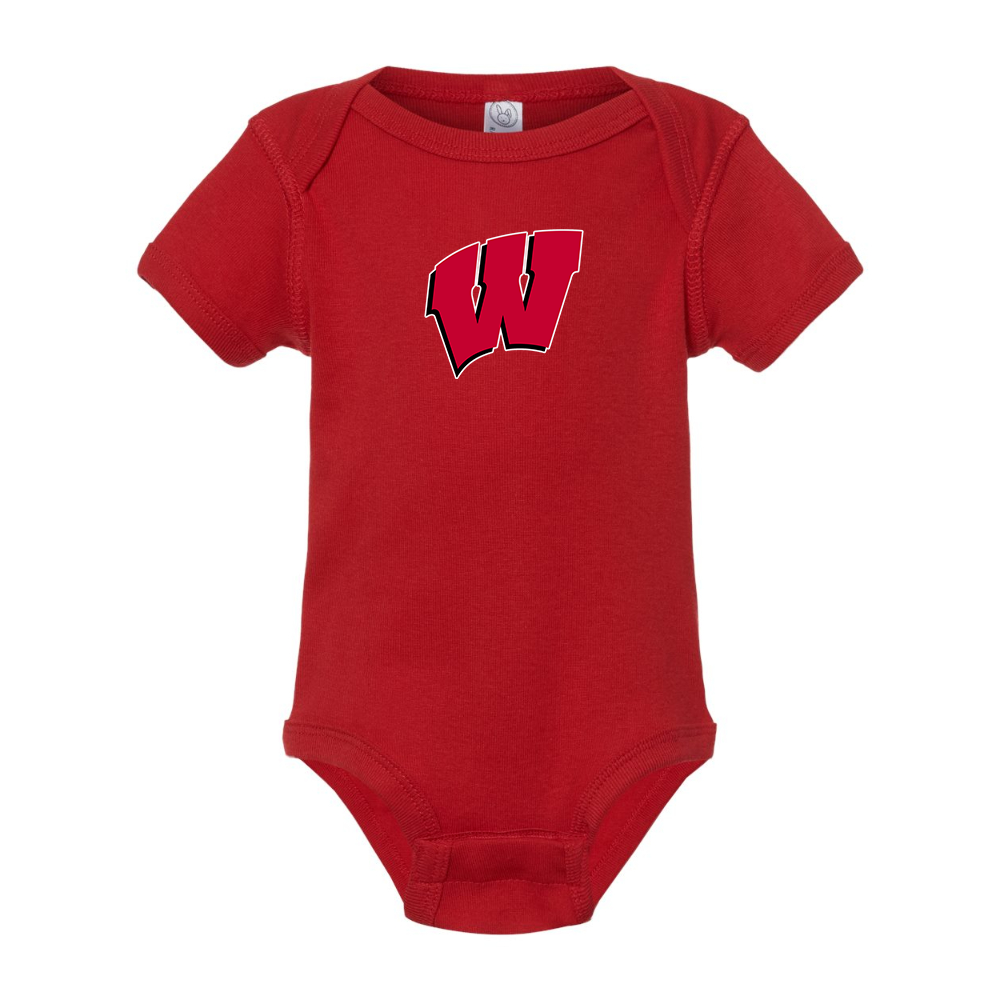 Wisconsin Badgers Baby Romper Onesie