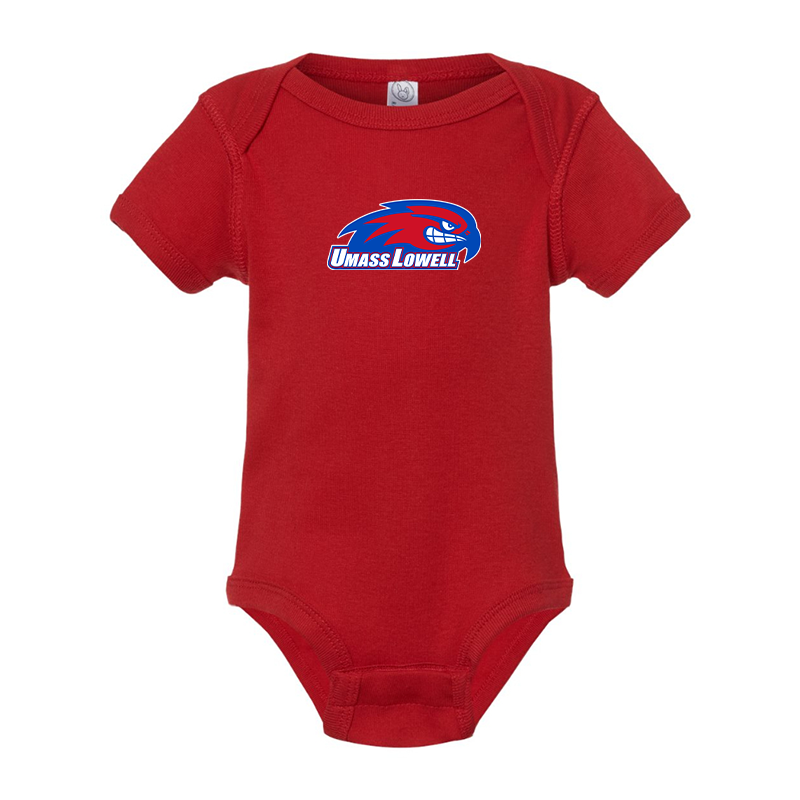 UMass Lowell River Hawks Baby Romper Onesie
