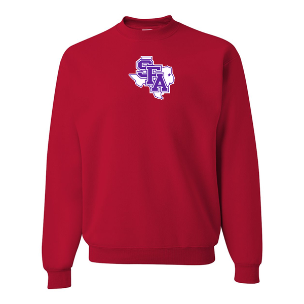 Men's Stephen F. Austin Lumberjacks   JERZEES NuBlend Crewneck Sweatshirt