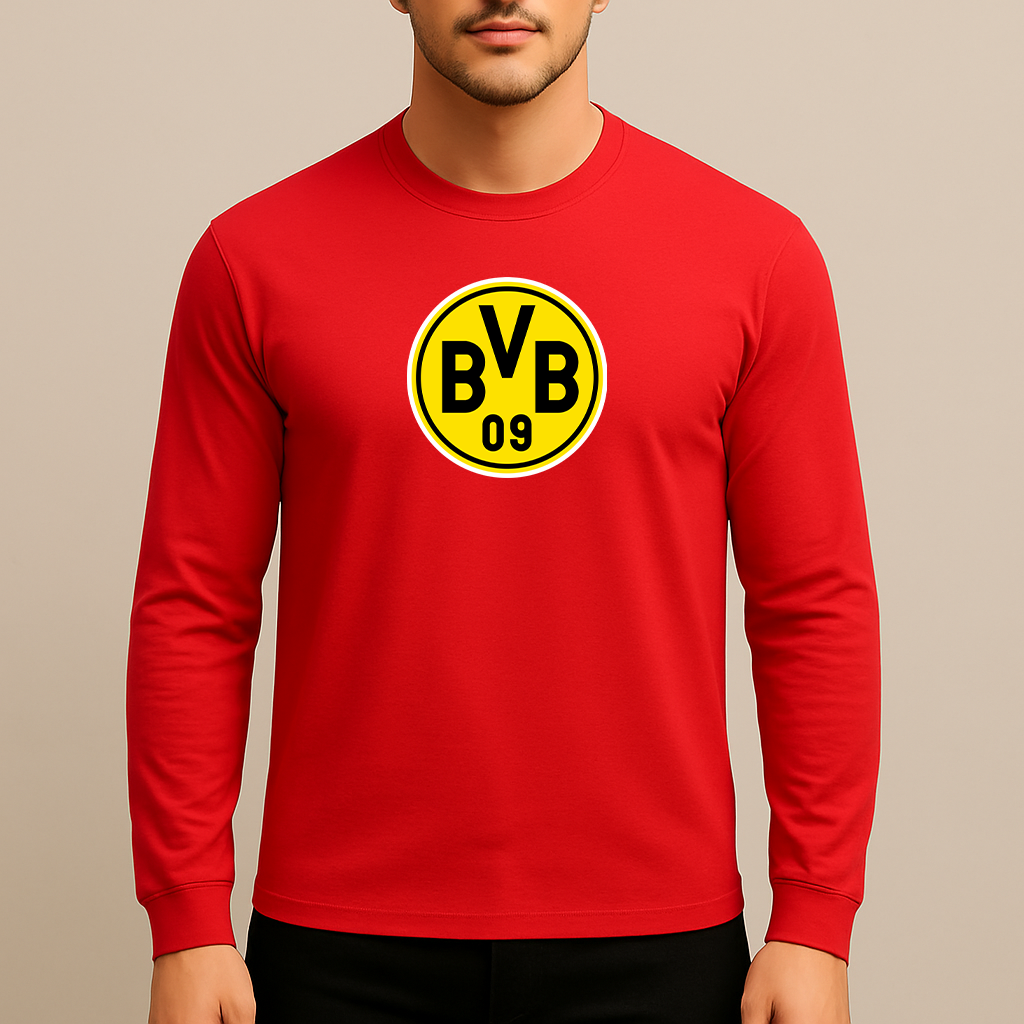 Men's Borussia Dortmund BVB FC Long Sleeve T-Shirt