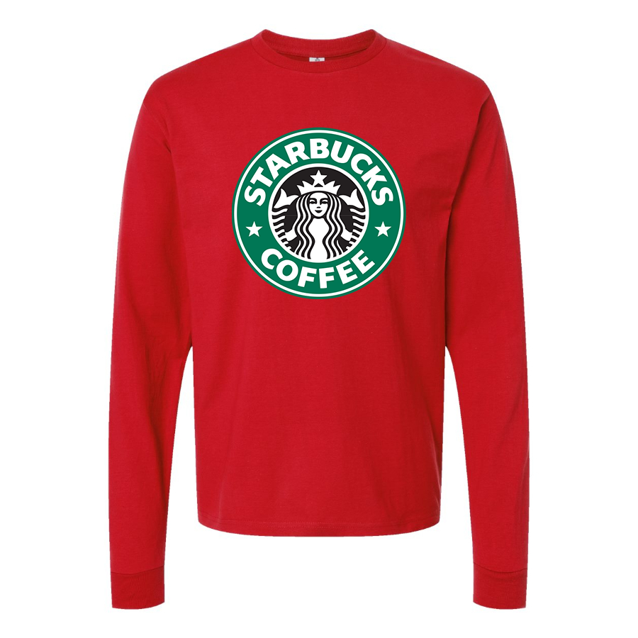 Men's Starbucks Coffee Long Sleeve T-Shirt