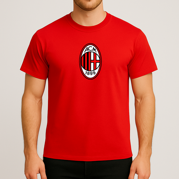 Men’s AC Milan Soccer Cotton T-Shirt
