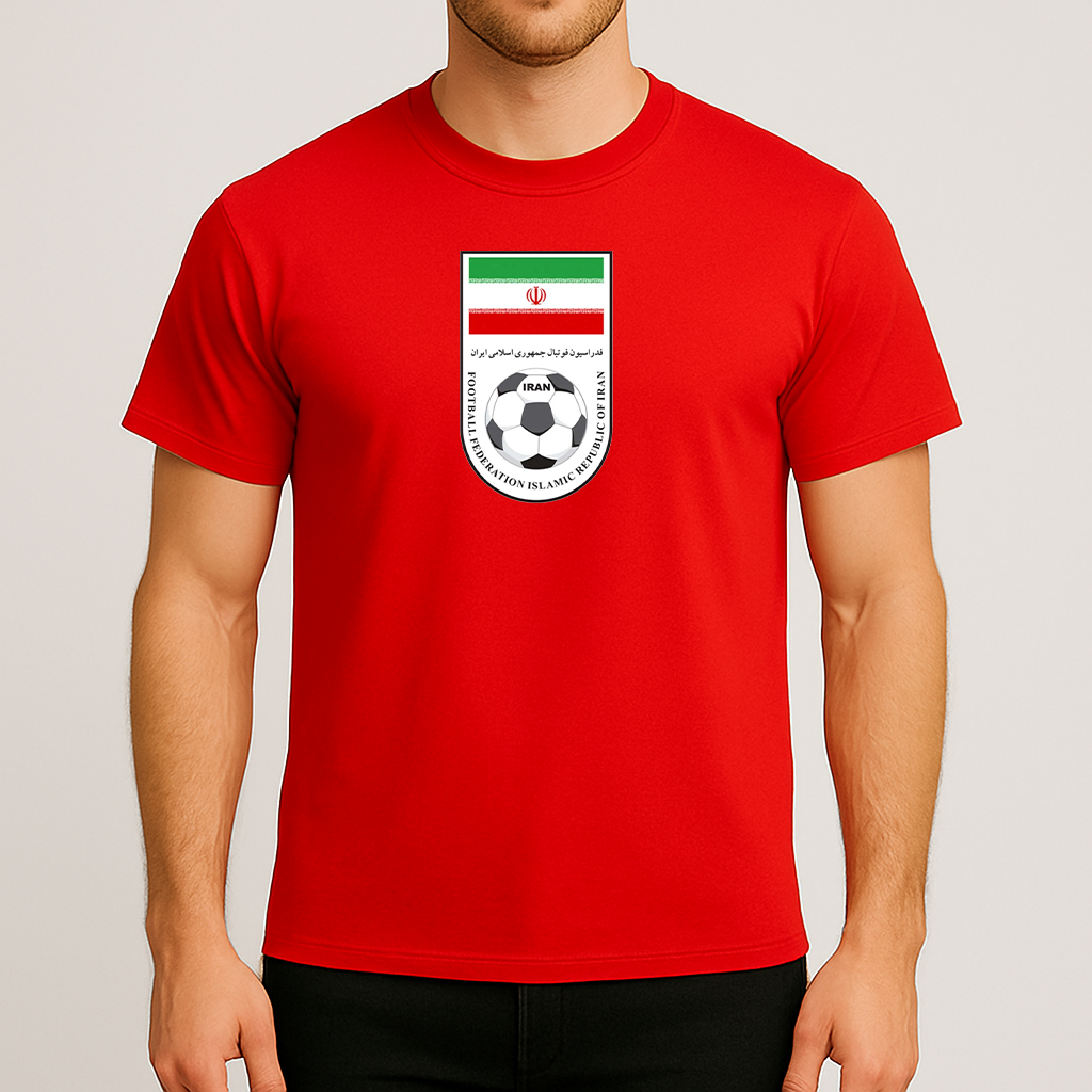 Men's Iran National Soccer Team Cotton T-Shirt