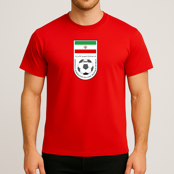 Men's Iran National Soccer Team Cotton T-Shirt