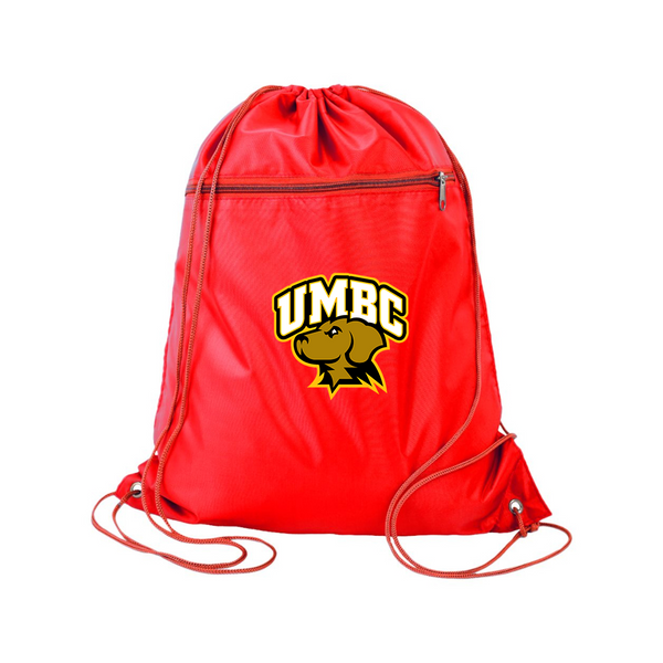 UMBC Retrievers Q-Tees - Polyester Cinchpack