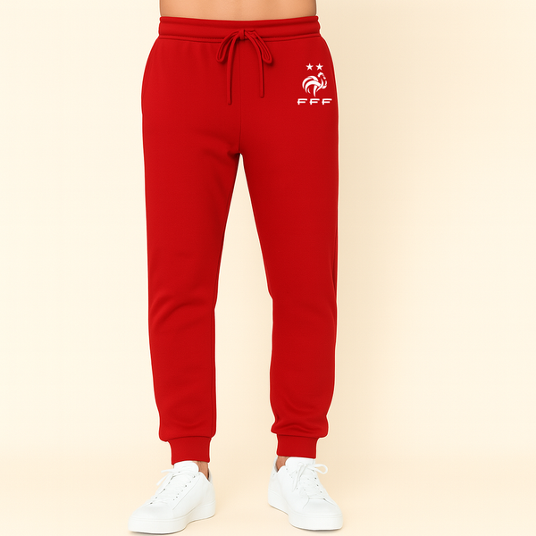 Men's France Soccer Joggers Sweatpants