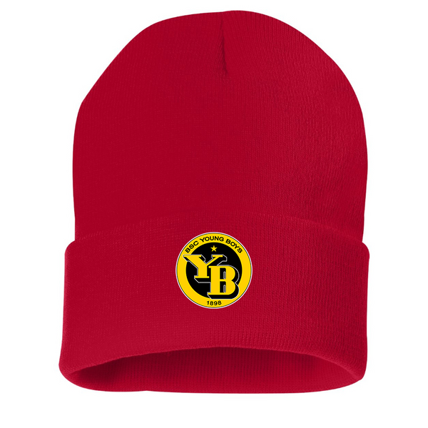 Young Boys Soccer Beanie Hat